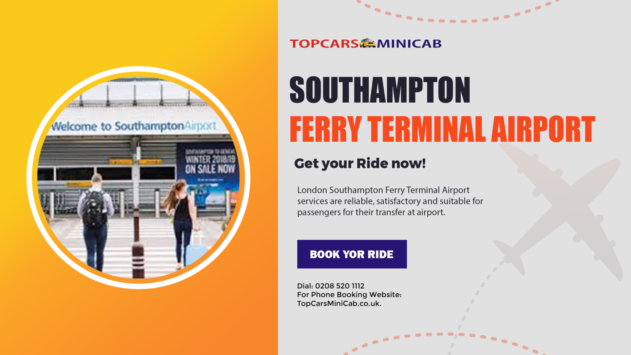 taxi to and from Southampton Airport